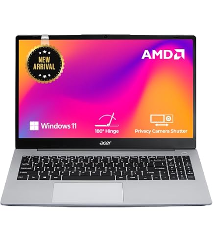 acer Aspire AMD Ryzen 3-7330U Processor Laptop with 39.62 cm (15.6